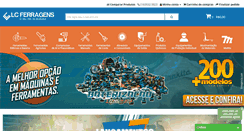 Desktop Screenshot of lcferragens.com.br